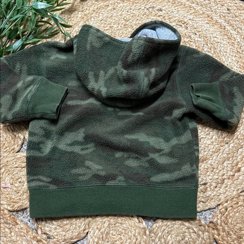 Baby Gap Camo Hooded Fleece. 18-24mo
